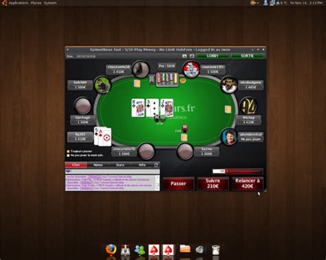 A Pokerstars Linux Mint 17