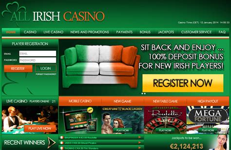 All Irish Casino Online