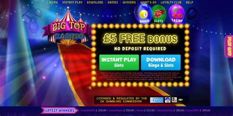 Big Top Casino Aplicacao