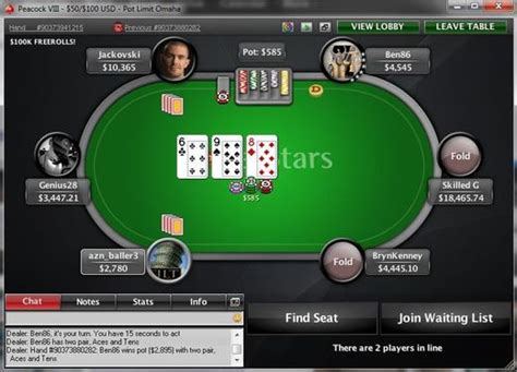 Bison Blocks Pokerstars