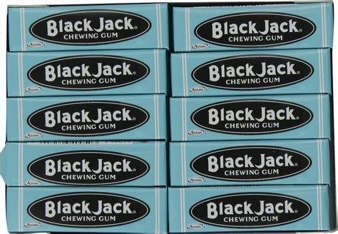 Black Jack Goma De Mascar Sabor