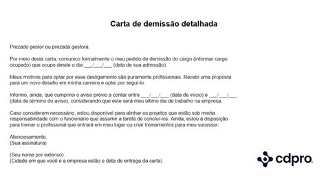 Carta De Demissao Para O Casino