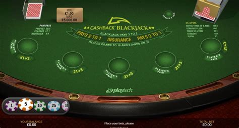 Cashback Blackjack Pokerstars