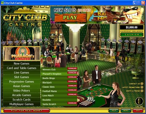 City Club Casino Flash Login