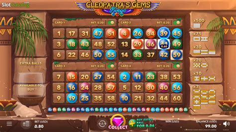 Cleopatra S Gems Bingo Bwin