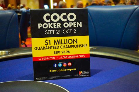 Coco Poker Open