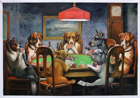 Como Se Llama La Pintura De Los Perros Jugando Poker