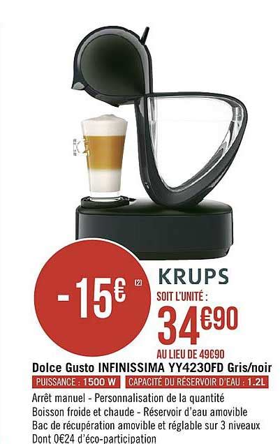 Dolce Gusto Geant Casino