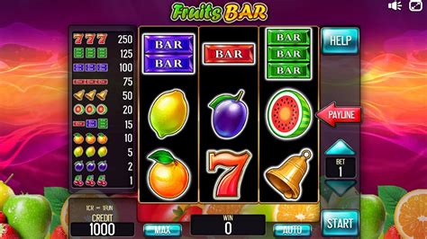 Fruit Bar Slot Gratis