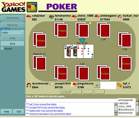 Holdem Yahoo