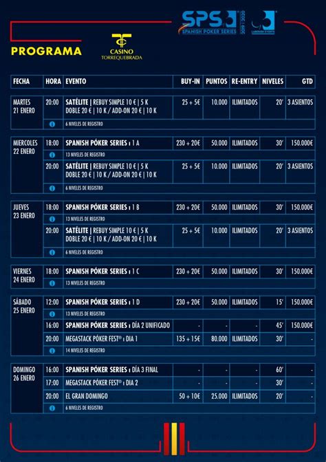 Horario De Poker