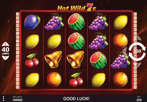 Hot Wild 7s Slot Gratis