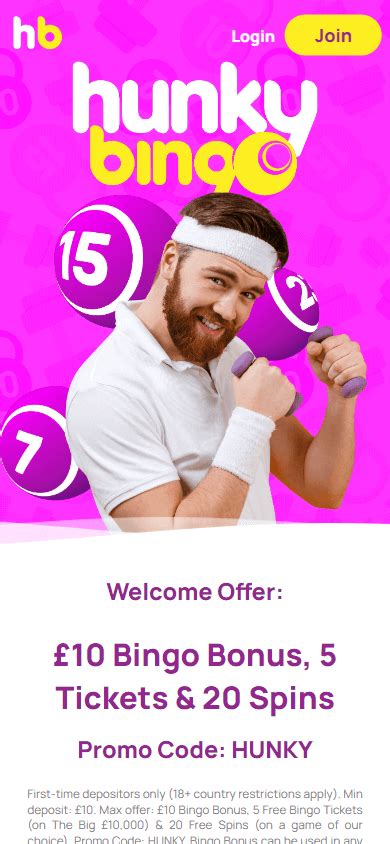 Hunky Bingo Casino App