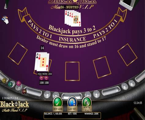 Jogar Blackjack Multihand Vip Com Dinheiro Real