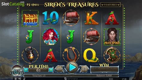 Jogue Siren S Treasure 15 Lines Online