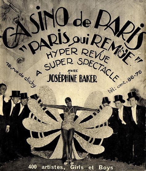 Josephine Baker Casino De Paris