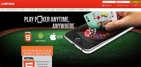 Ladbrokes Poker Mobile App