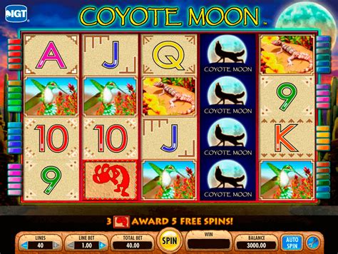 Livre Coyote Lua De Maquina De Fenda Online