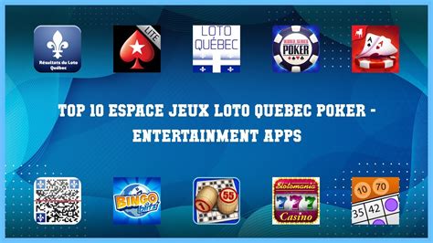 Loto Quebec App De Poker
