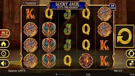 Lucky Jack Tut S Treasures Slot Gratis