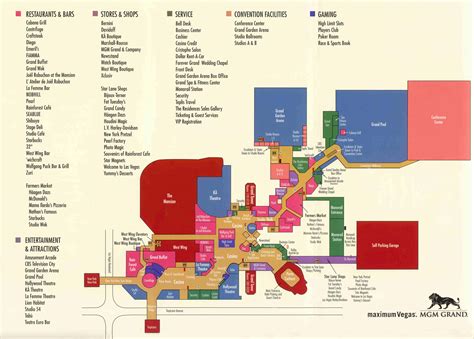 Mgm Grand Foxwoods Casino Mapa