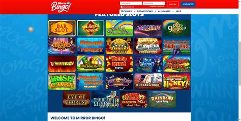 Mirror Bingo Casino Login