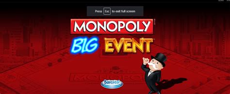 Monopoly Big Event Pokerstars