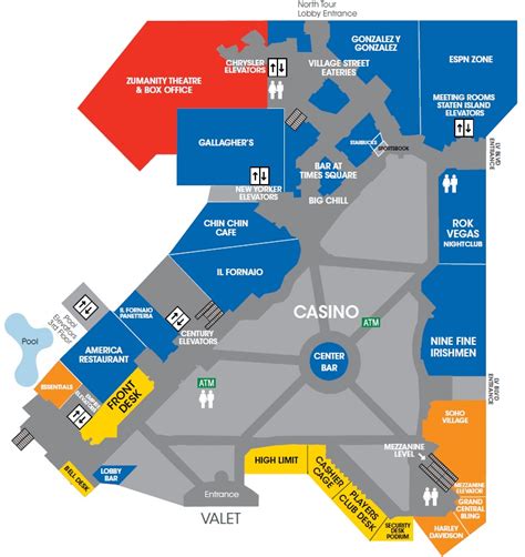 Nyny Casino Mapa