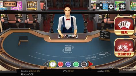 Over Or Under 26 Joker 4card 3d Dealer Slot - Play Online