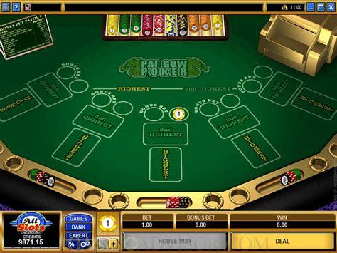 Pai Gow Poker Inveja Bonus