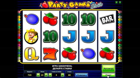 Party games slotto игровой автомат