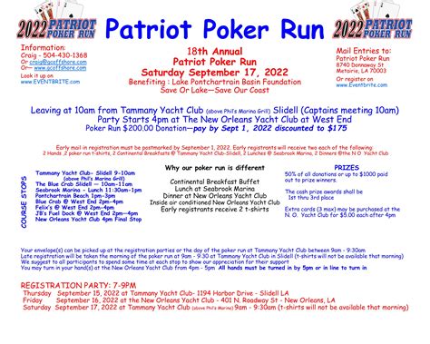 Patriota Poker Run 2024