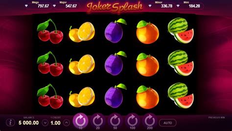 Play Joker Splash Slot