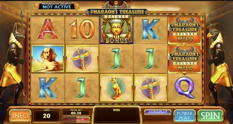 Play Pharaoh S Treasure Deluxe Slot