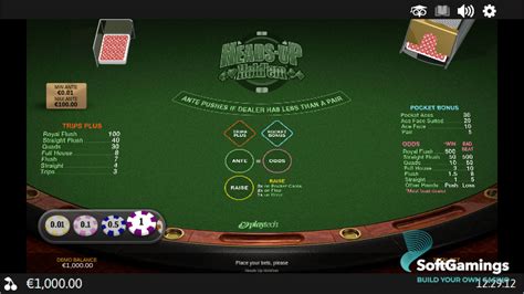 Play Texas Holdem Heads Up Slot