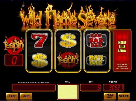Play Wild Flame Sevens Slot