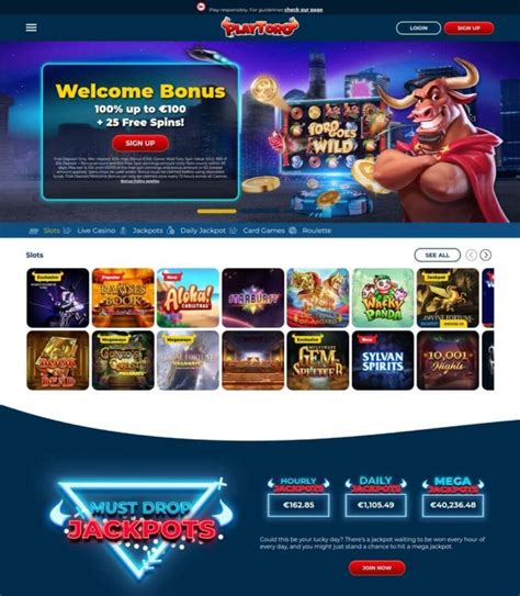 Playtoro Casino Bonus