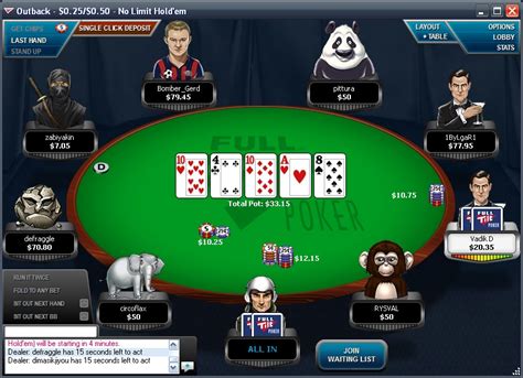 Poker En Ligne Full Tilt