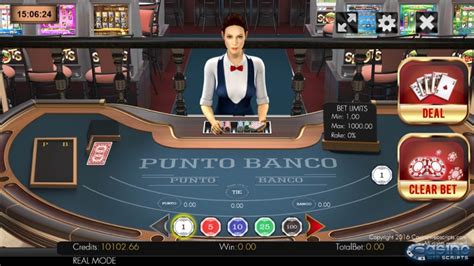 Punto Banco 3d Dealer Betano