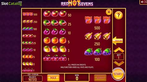 Red Hot Sevens 3x3 888 Casino