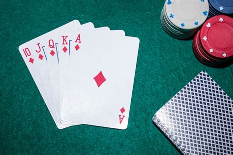 Royal Flush 10 Pessoa Mesa De Poker