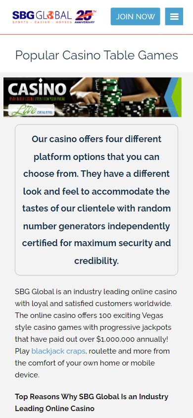 Sbg Global Casino Uruguay