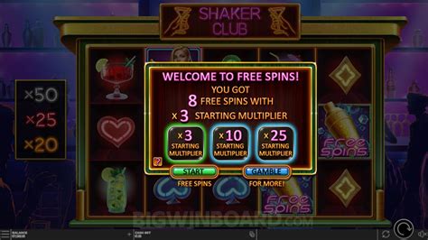 Shaker Club Slot - Play Online