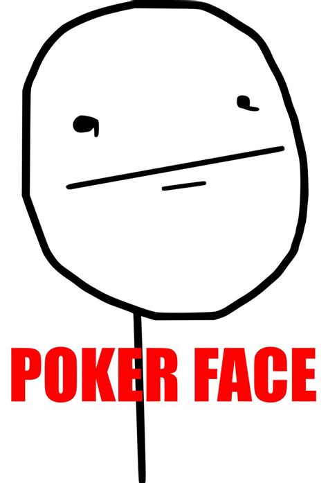 Significado Meme Poker Face