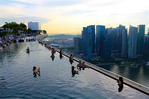 Singapura Casino Piscina De Beiral Infinito