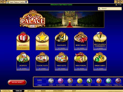 Spin Palace Mobile Casino Flash