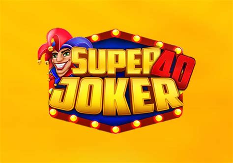 Super Joker 40 Pokerstars