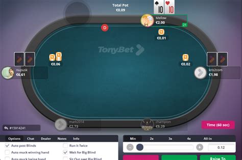 Tonybet Apoio De Poker