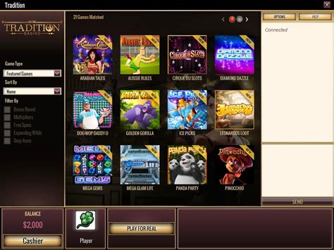 Tradition Casino Apk